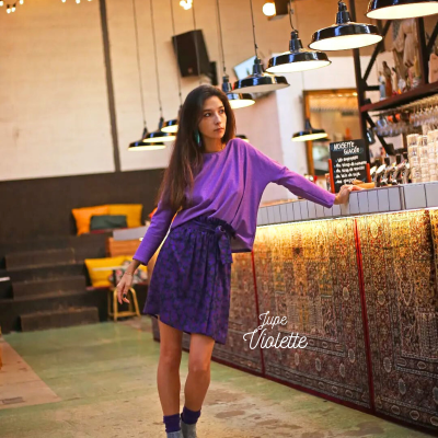 Jupe Violette
