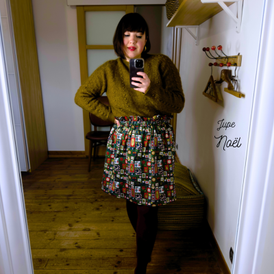 Jupe Noël [ précisez la taille souhaitée ]