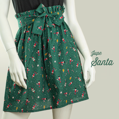 Jupe Santa ( précisez la taille souhaitée )
